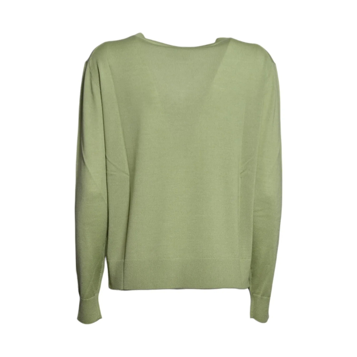 Weekend MaxMara Talamo cardigan verde pistacchio