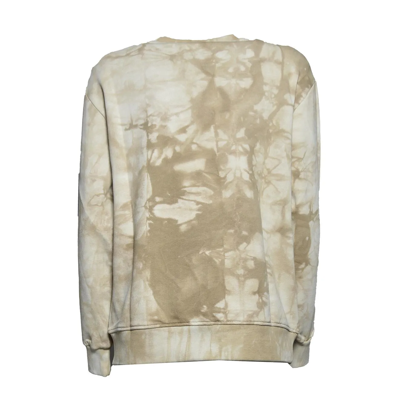 MSGM S6MSJBSW243 felpa ragazzo beige cotone
