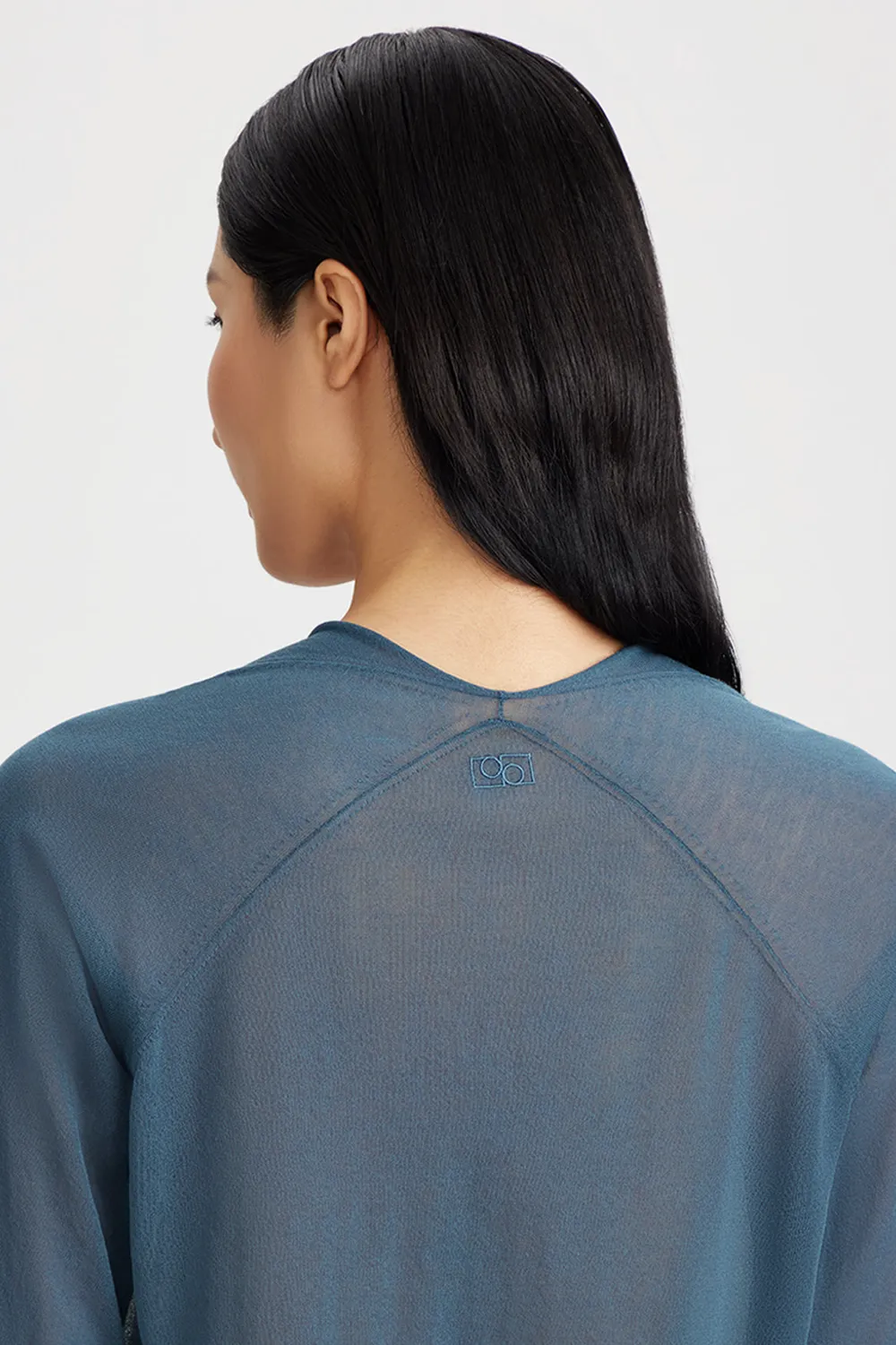 Ports 1961 V-Neck Knit maglia scollo a V orion blue