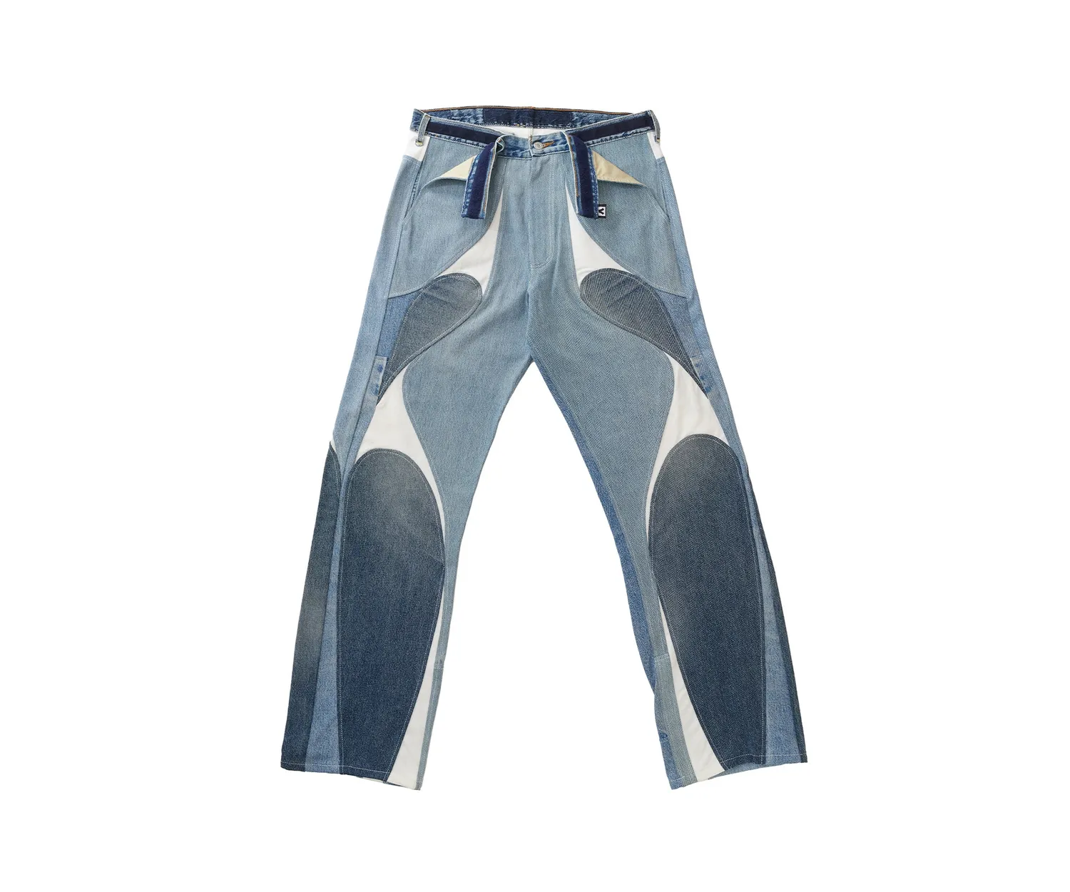Marcello Pipitone Milano 4 jeans baggy azzurro chiaro