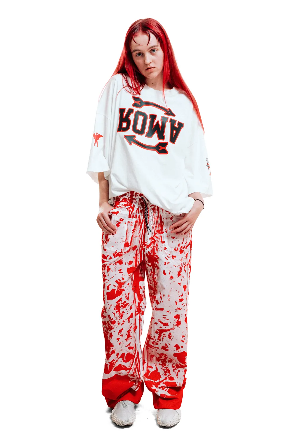 Marcello Pipitone Amor t-shirt oversize cotone Roma 7