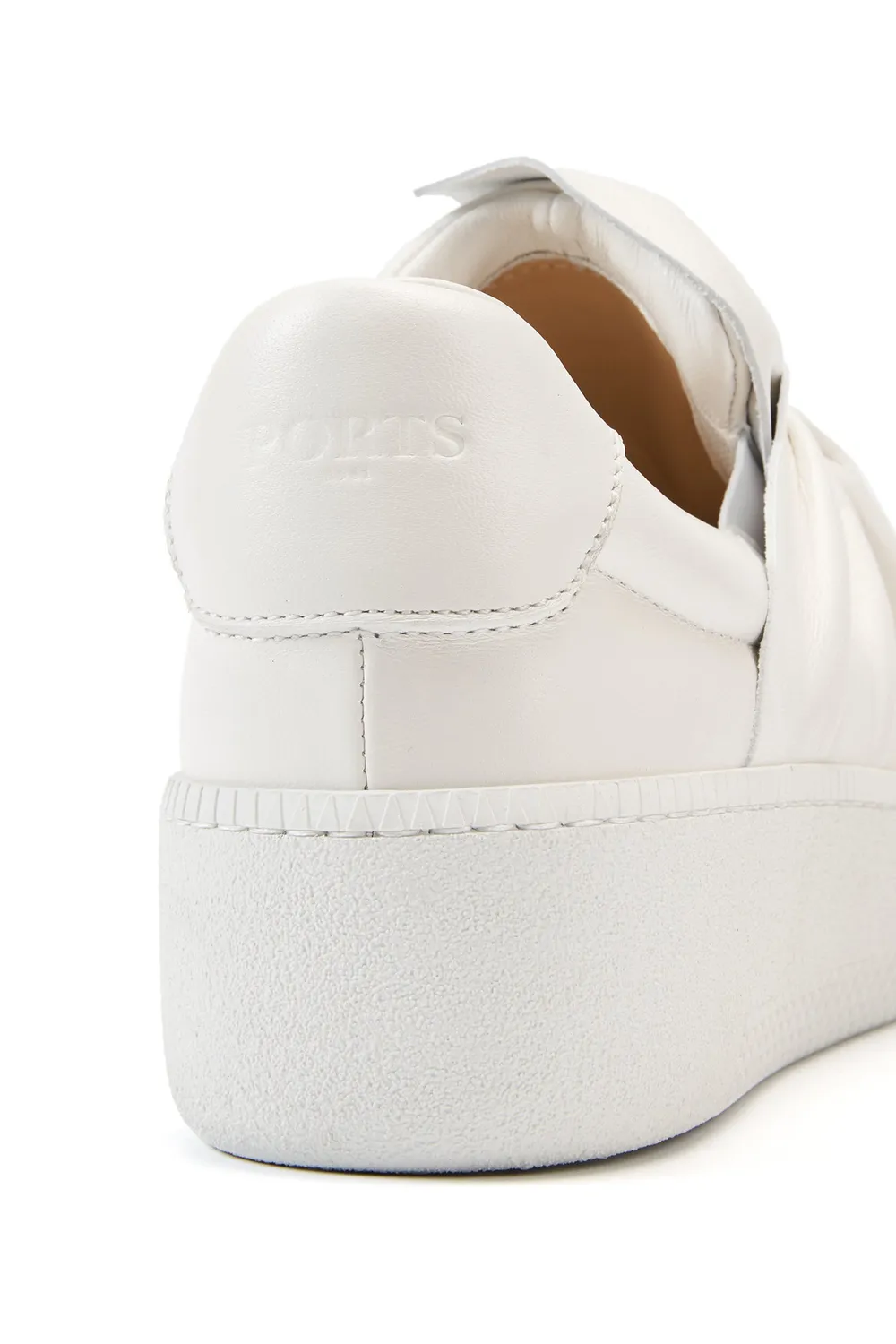 PORTS Iconic Bee sneakers platform bianco ottico