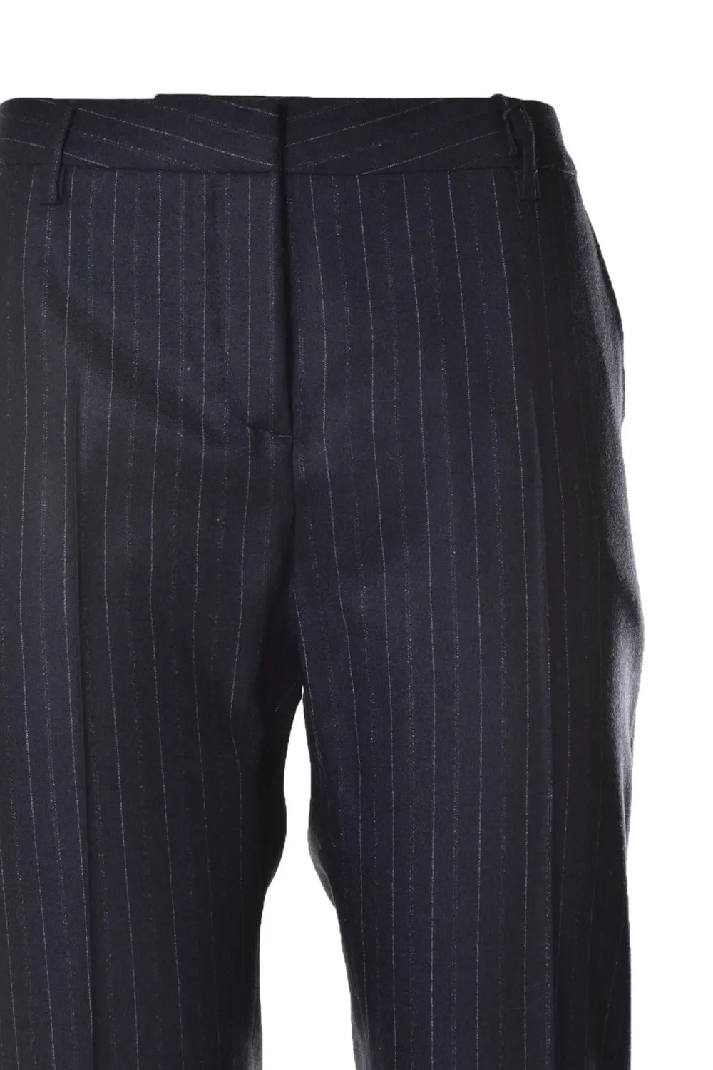 Tonello P53205074R pantalone blu lana cachemire