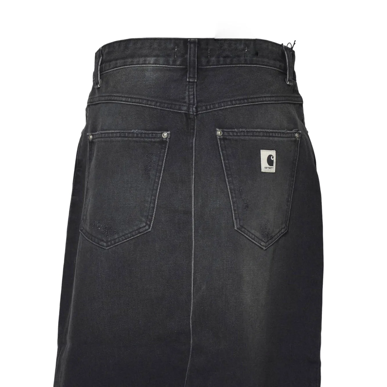 Carhartt WIP Brandon I036330 gonna nero denim cotone