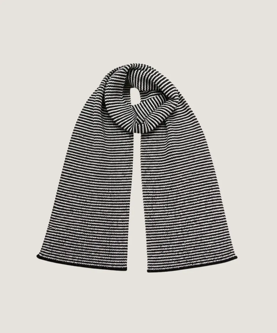 Rodier sciarpa triangolare cashmere nero