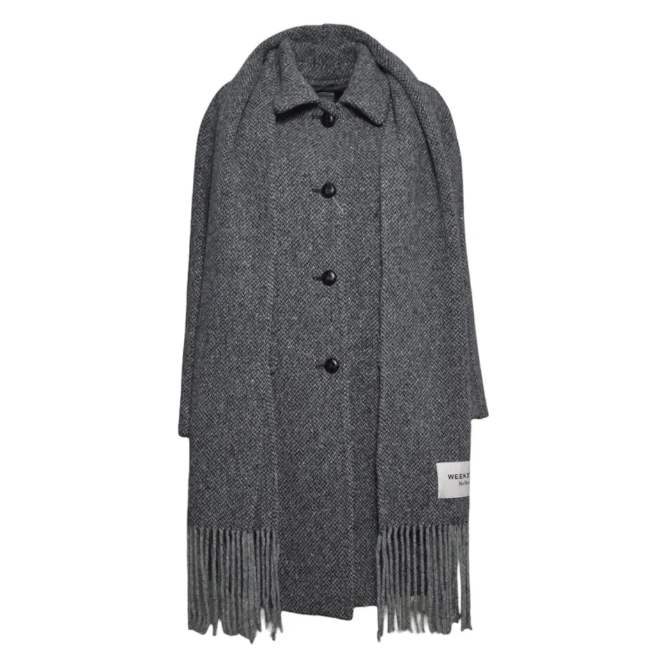 Max Mara Weekend Latino cappotto lana grigio