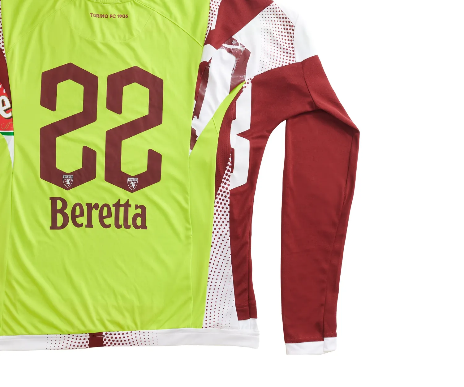 Marcello Pipitone Torino 20.20.20 maglia calcio riciclata M