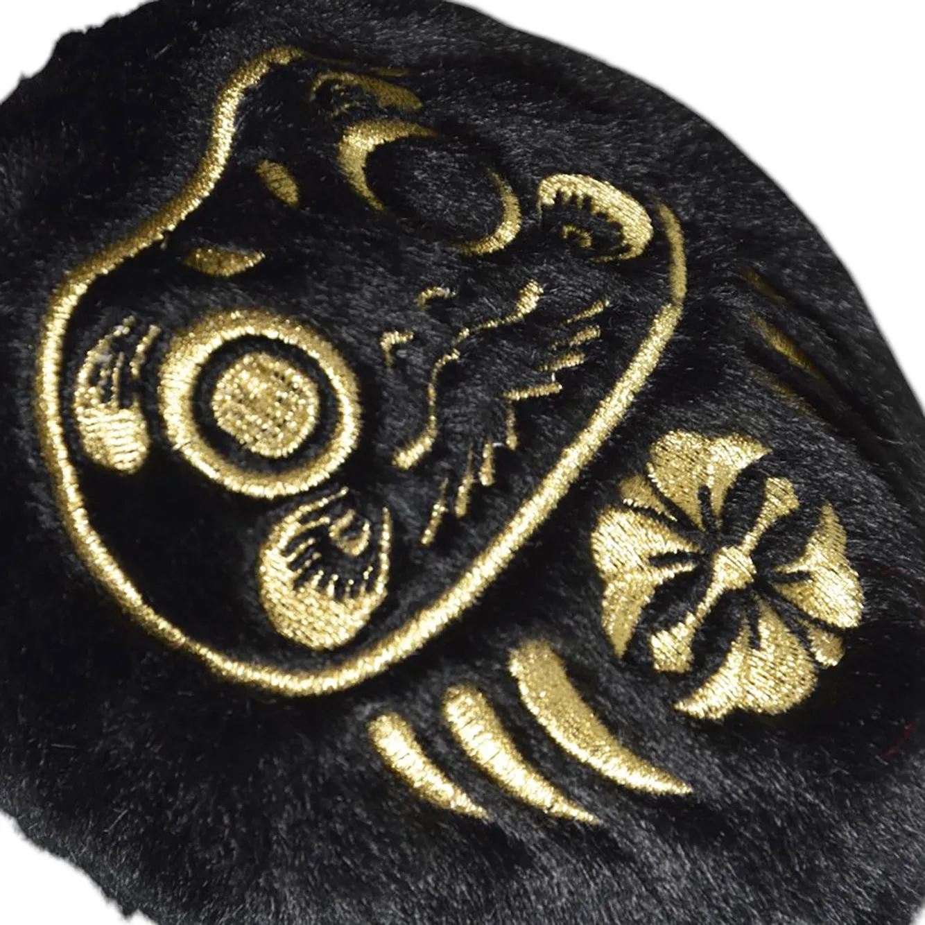 Evisu Daruma portachiavi peluche nero 2EAHTU5TY4040