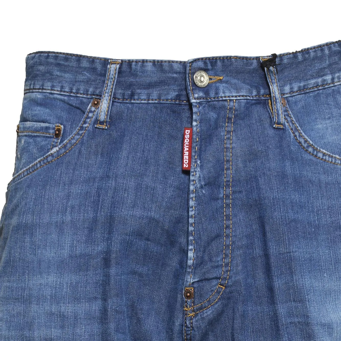 Dsquared2 S71MU0885S30341 Boxer bermuda denim blu