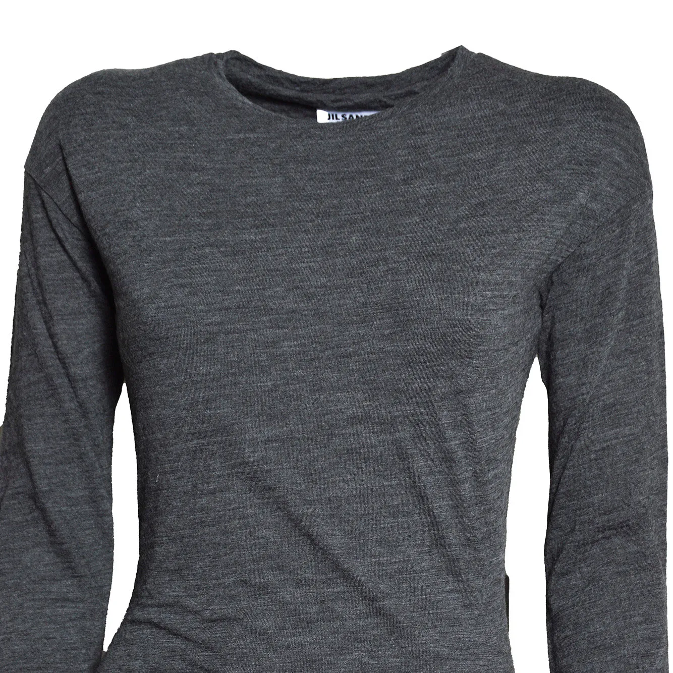 Jil Sander J02CT0634 abito grigio lana donna
