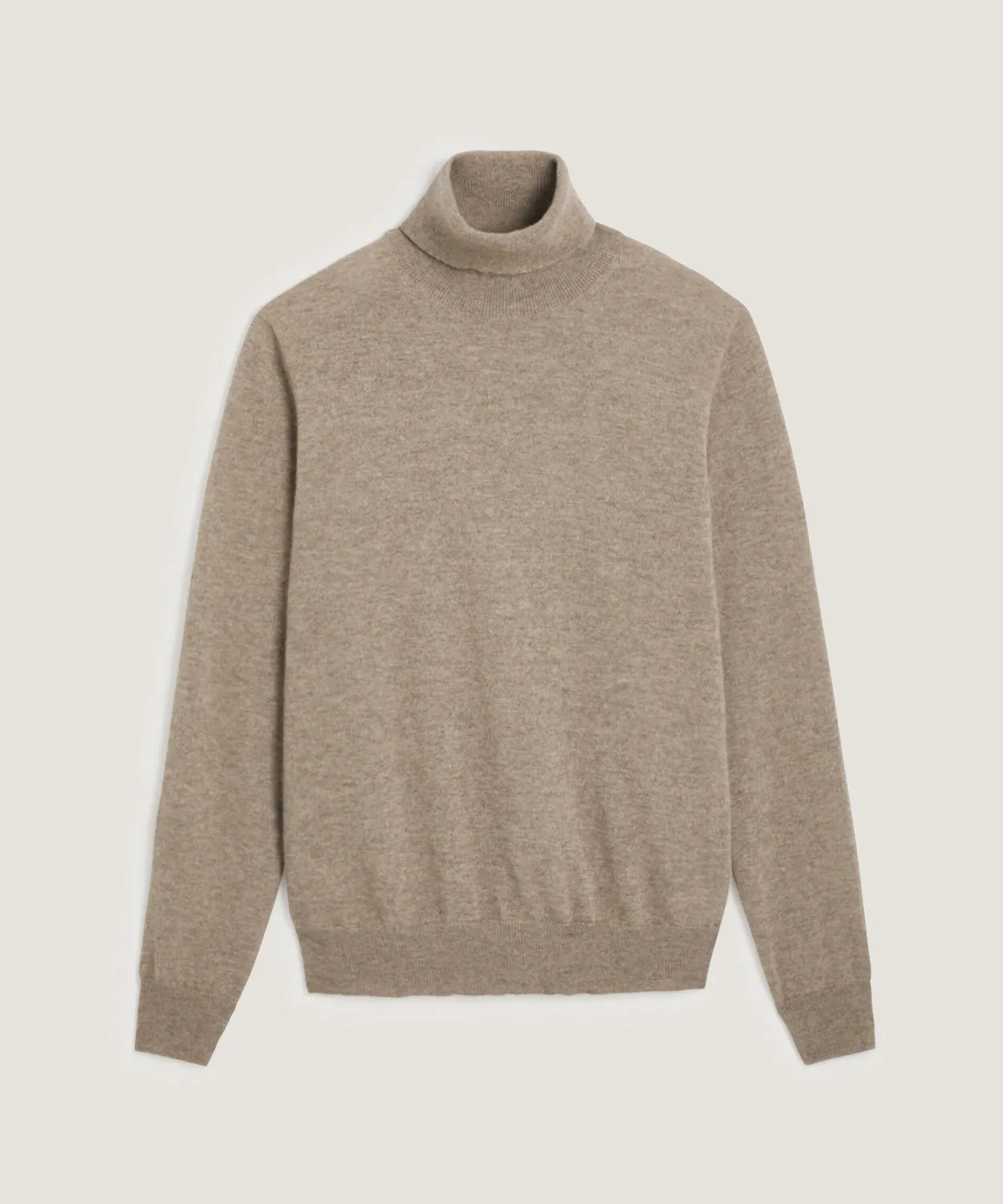 Rodier maglione dolcevita 100% cashmere beige