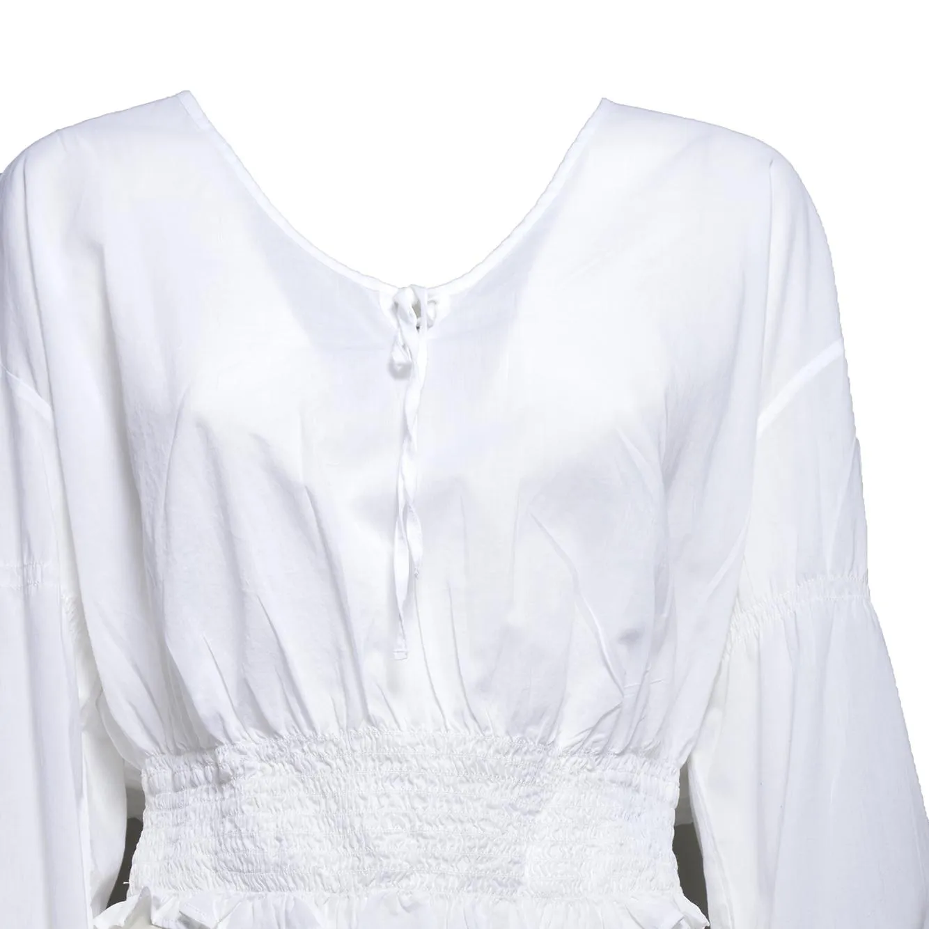 Aspesi 5672L066 top cotone bianco donna