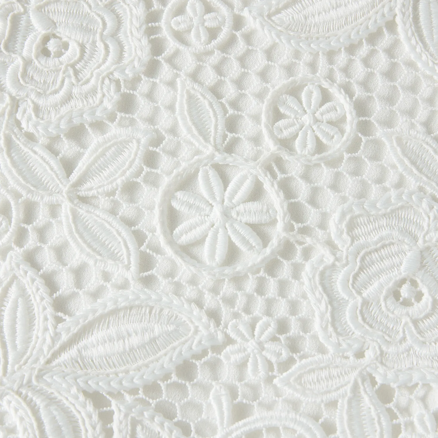 PORTS White Lace gonna pencil bianca pizzo