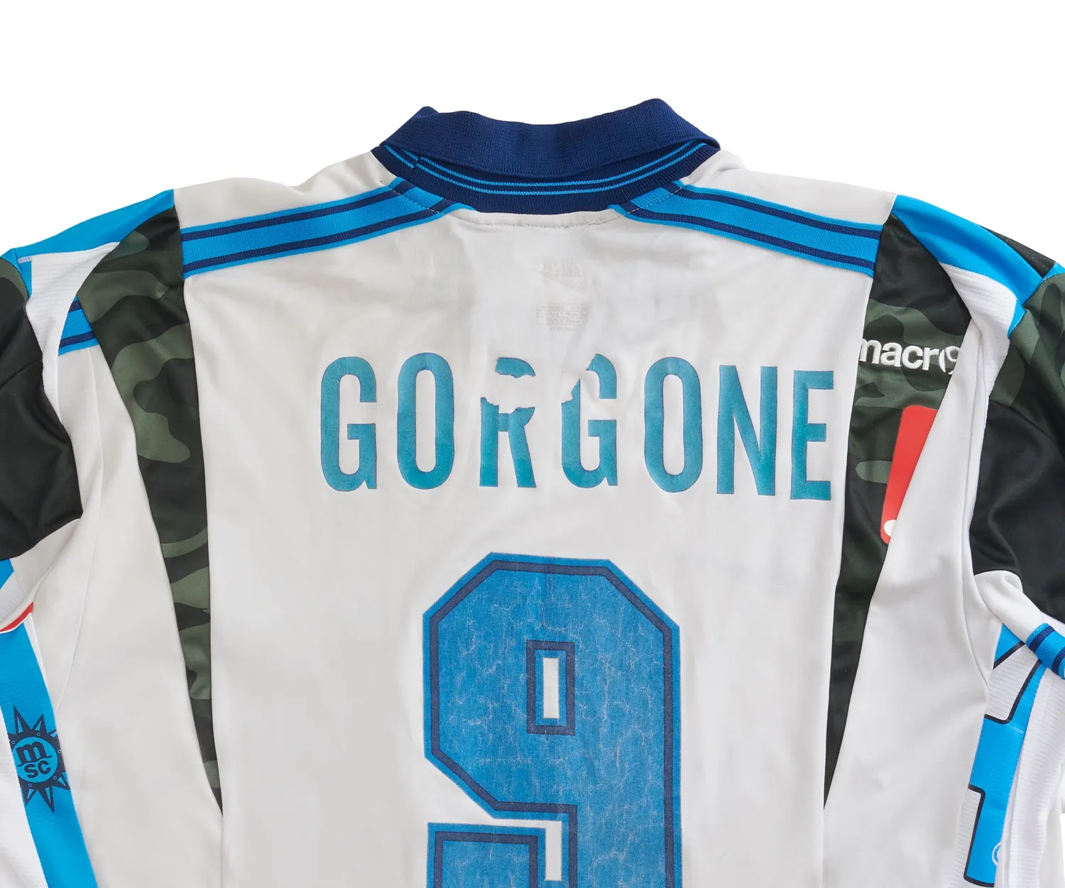 Marcello Pipitone Napoli 99.21.20 maglia calcio riciclata L
