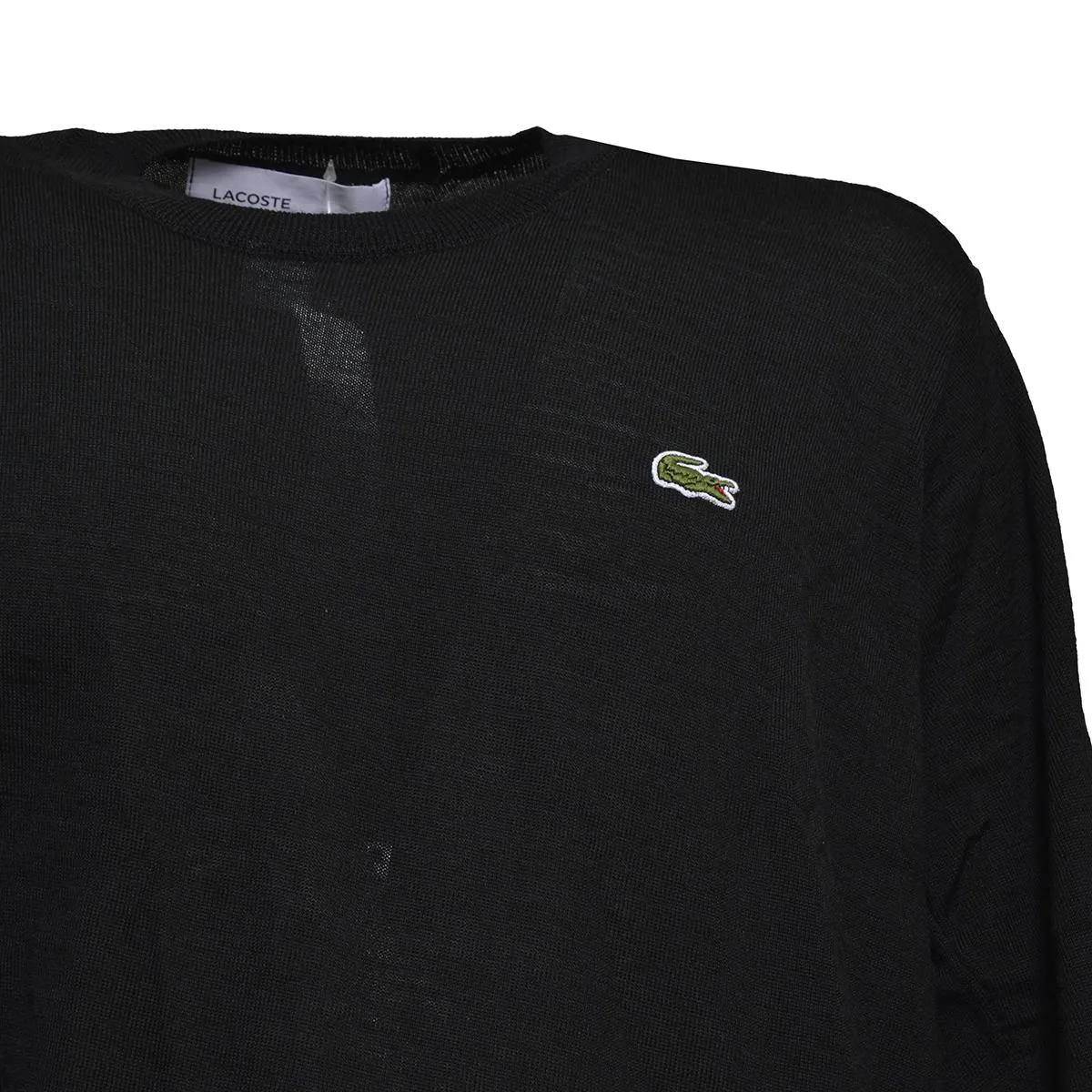 Comme des Garçons Lacoste FLN002 pullover lana nero S