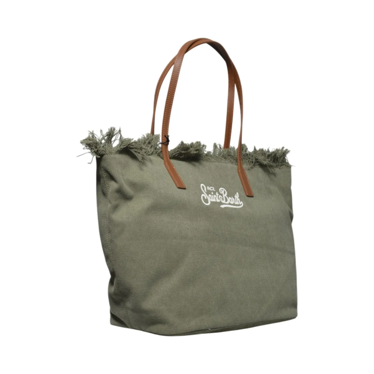 MC2 Saint Barth CBF0001 City Bag Fringe khaki