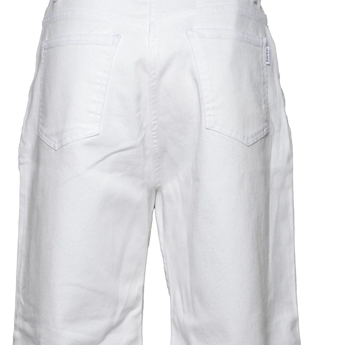 Aspesi 0119D03485071 jeans donna bianco cotone