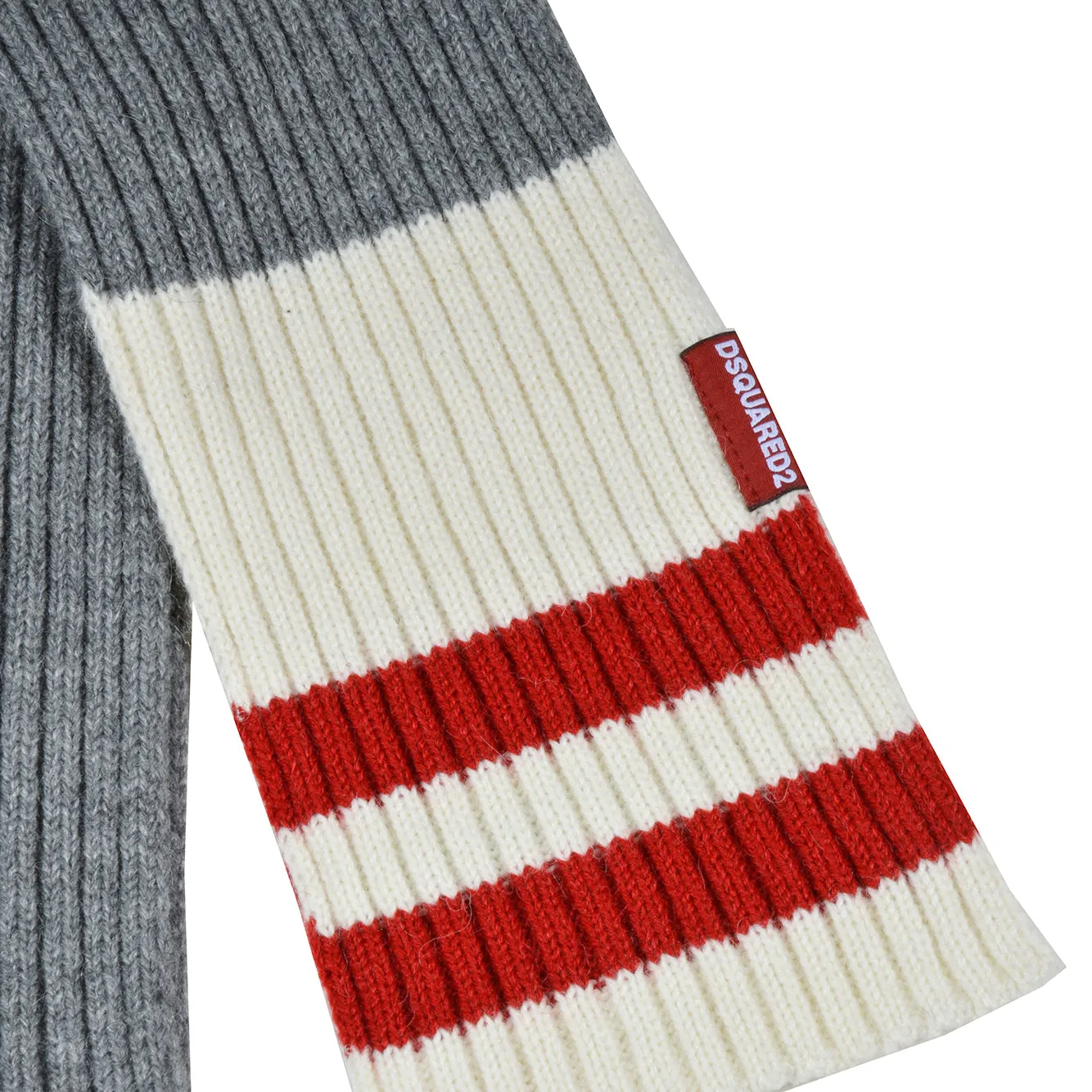 Dsquared2 KNM013601A01595 sciarpa grigia alpaca