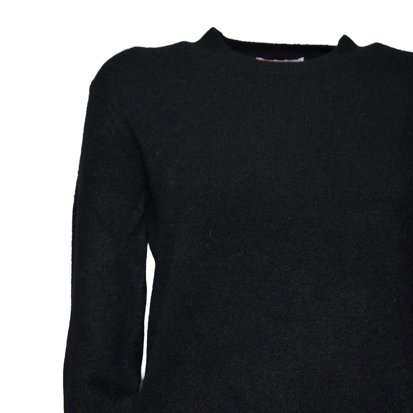 Saint Barth Sorbonne SORB004 cardigan nero alpaca