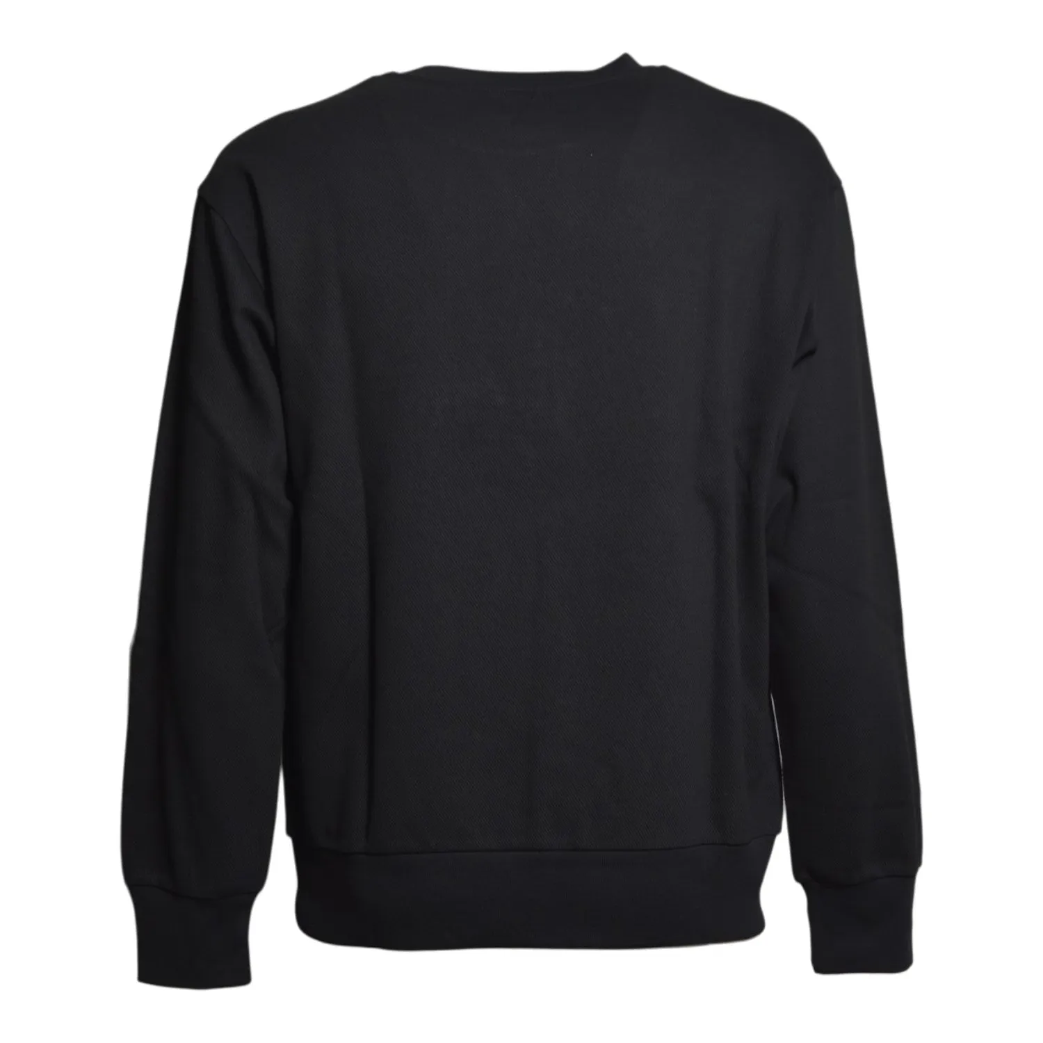 Evisu Seagull 2ESHTM6SW1064 felpa nera XL cotone