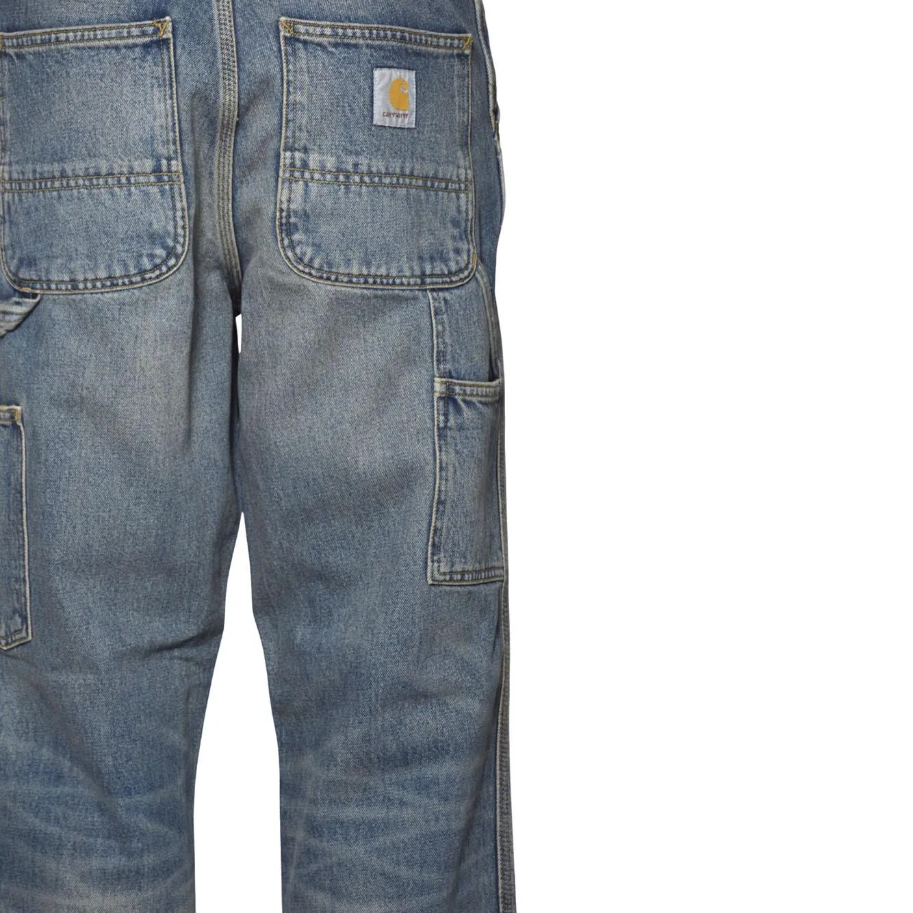 Carhartt WIP Single Knee I032024 jeans uomo denim blu