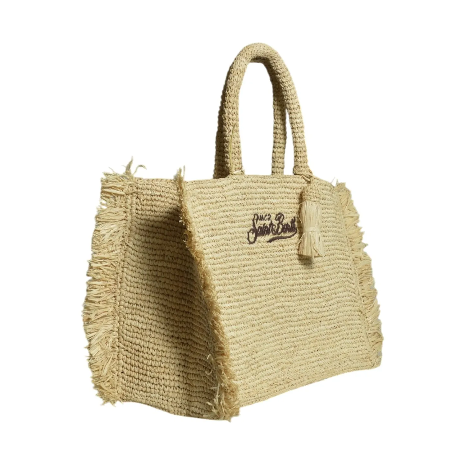 Saint Barth Colette COL0026 shopping bag rafia beige
