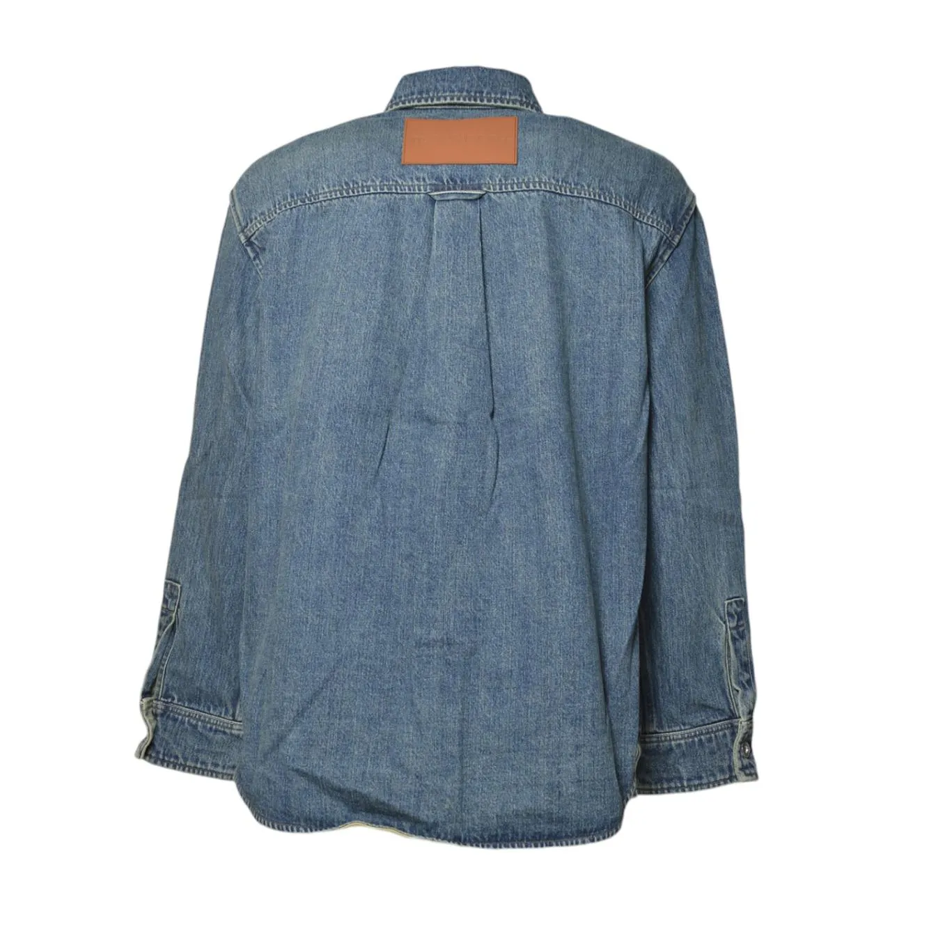 Jil Sander J47DL0159J45291 camicia jeans donna denim