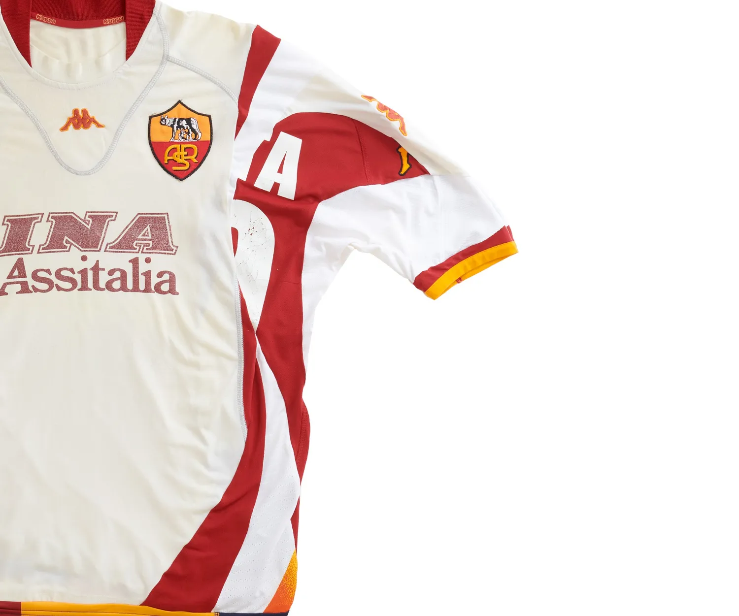 Marcello Pipitone Roma 02.08.03 maglia calcio pezzo unico M