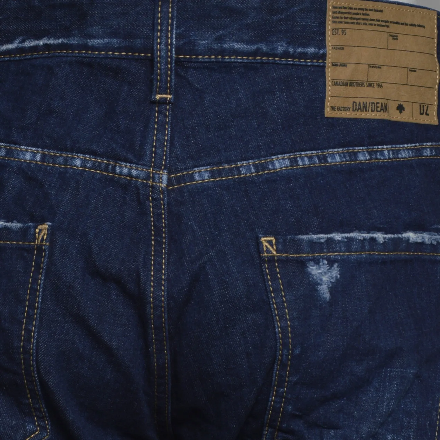 Dsquared2 Teddy S71LB1788D30011 jeans denim blu uomo