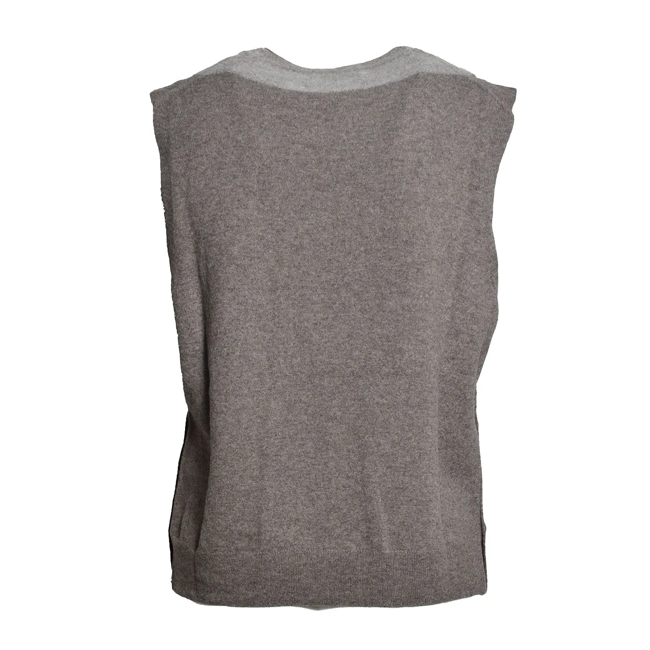Maison Margiela S50TH0069 gilet marrone uomo