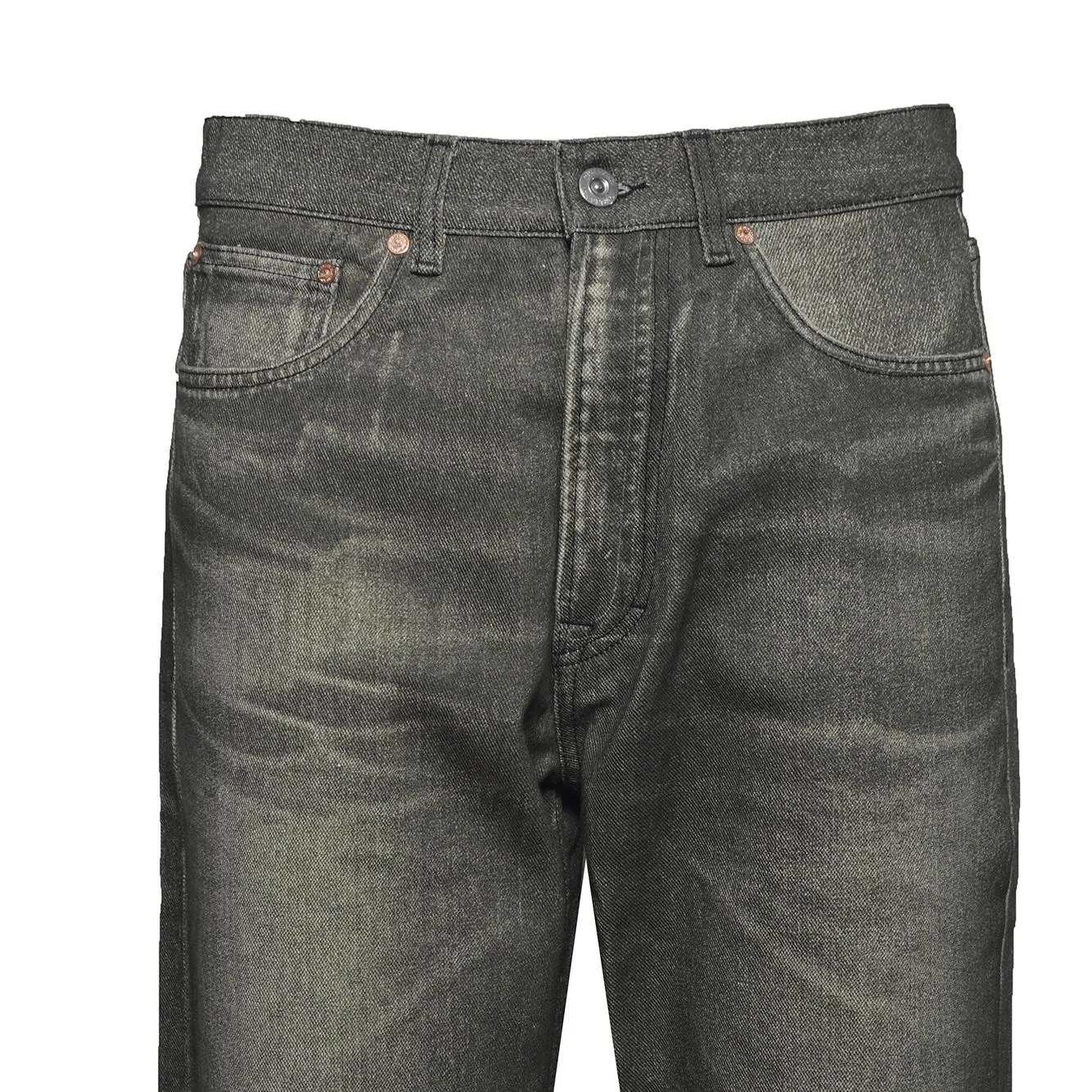 Our Legacy M2265TD Third Cut jeans nero lavato uomo