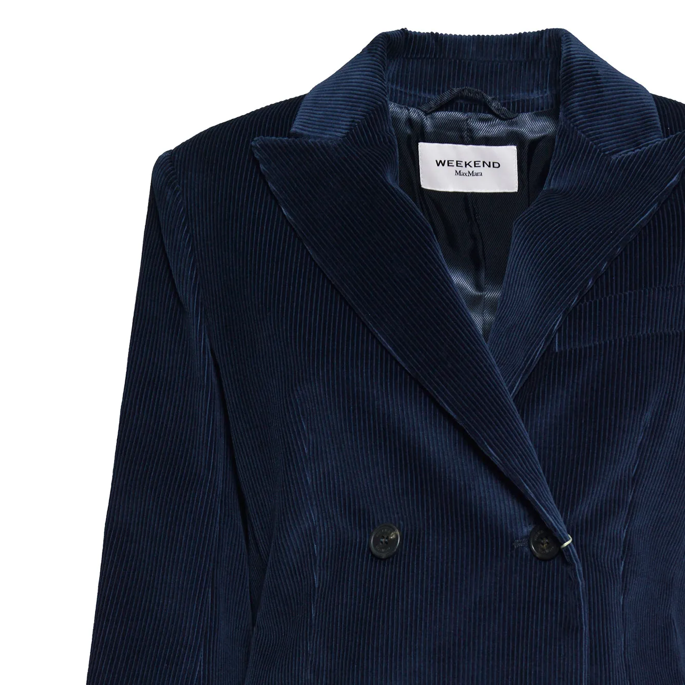 Weekend Max Mara Katanga 2625046012600 blazer cotone blu