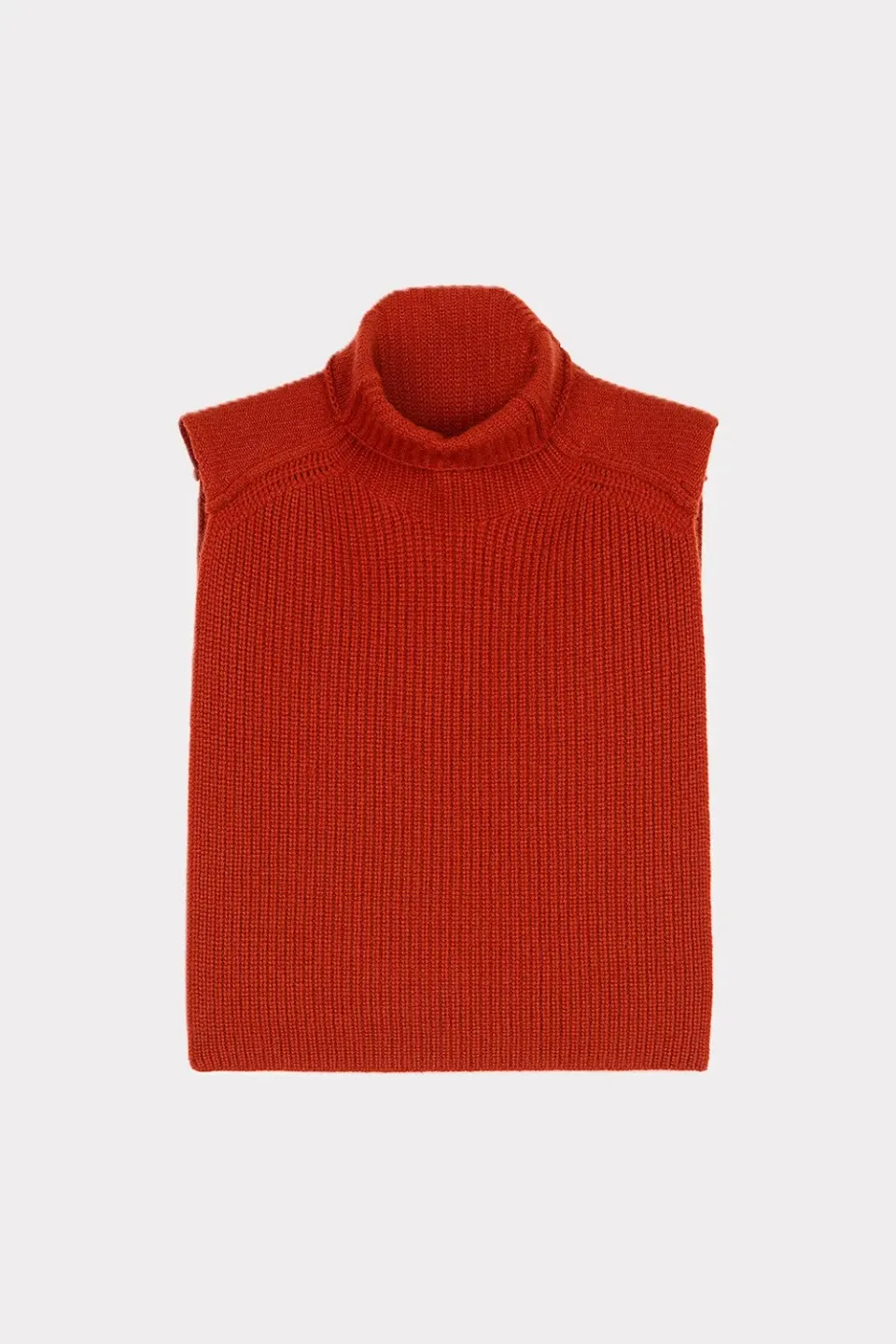 PORTS 1961 Turtleneck Cape maglione dolcevita ocra S