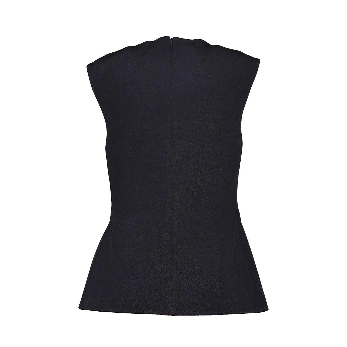 Jil Sander J03NC0273J20232 top nero viscosa