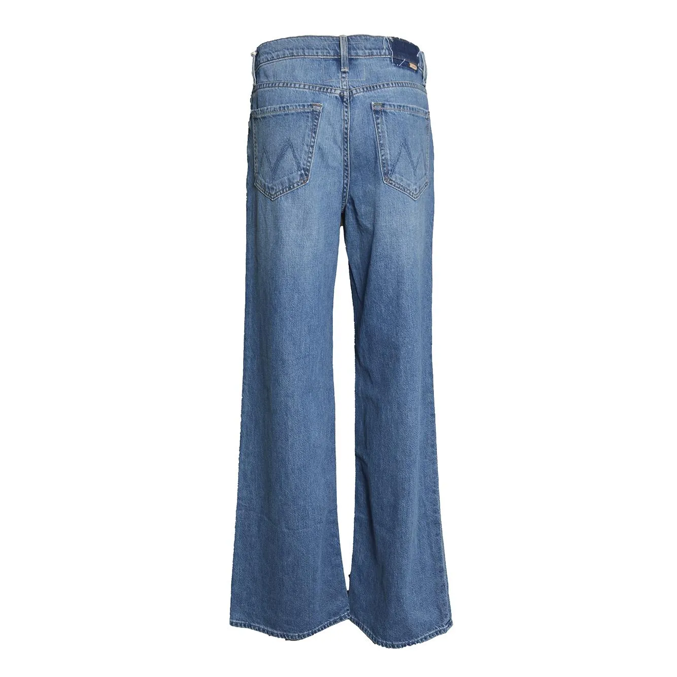 Mother Rerun 124881230 jeans denim blu donna