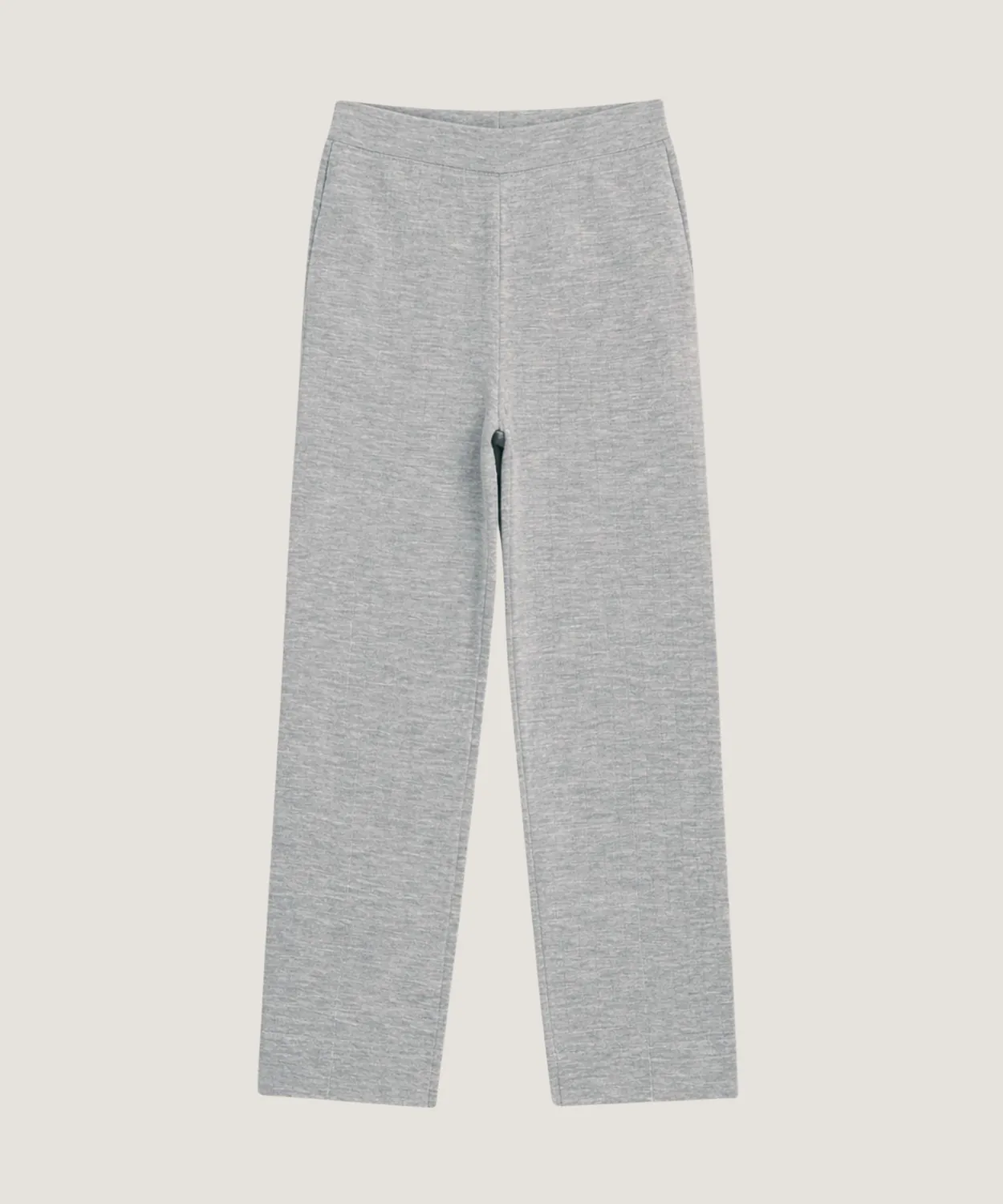Rodier Pantaloni Lana Milano Grigio Chiaro Dritti