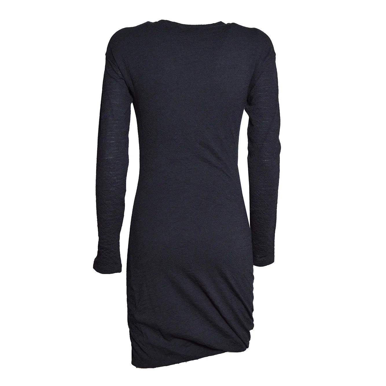 Jil Sander J02CT0634J41422 abito nero in lana