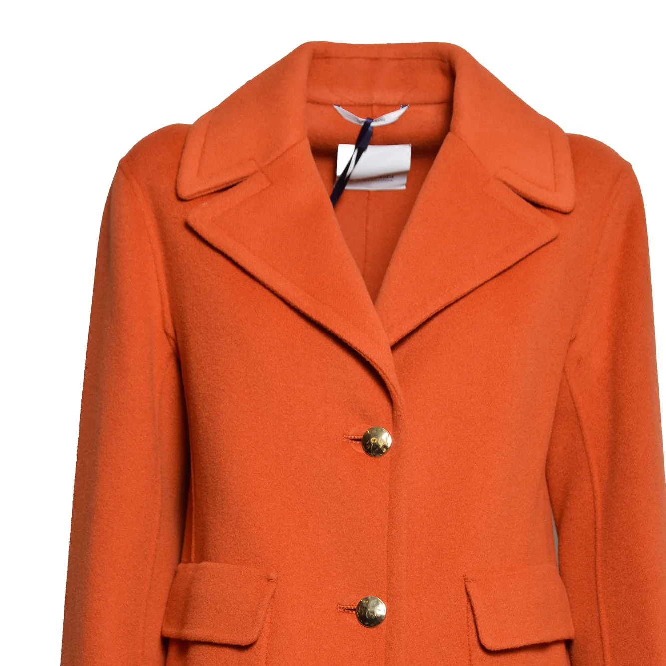 S Max Mara Sissy 2629046031600 Cappotto Arancione 40