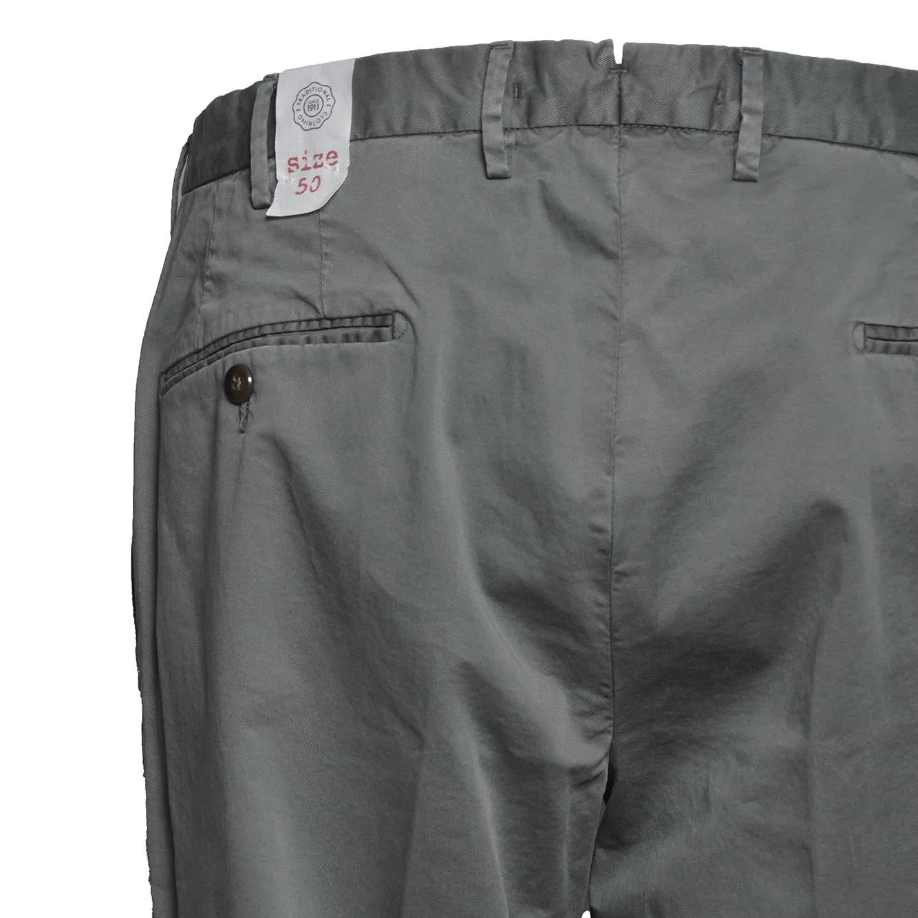 L.B.M. 1911 848055042 pantalone uomo verde sartoriale
