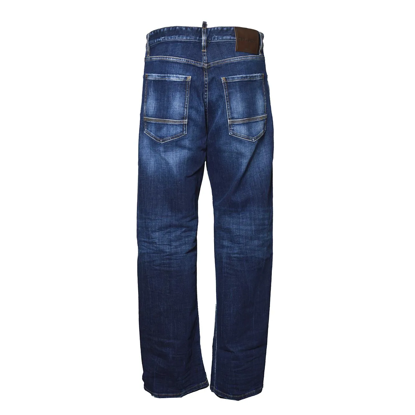Dsquared2 S74LB1916S30664 loose twisted jean uomo denim