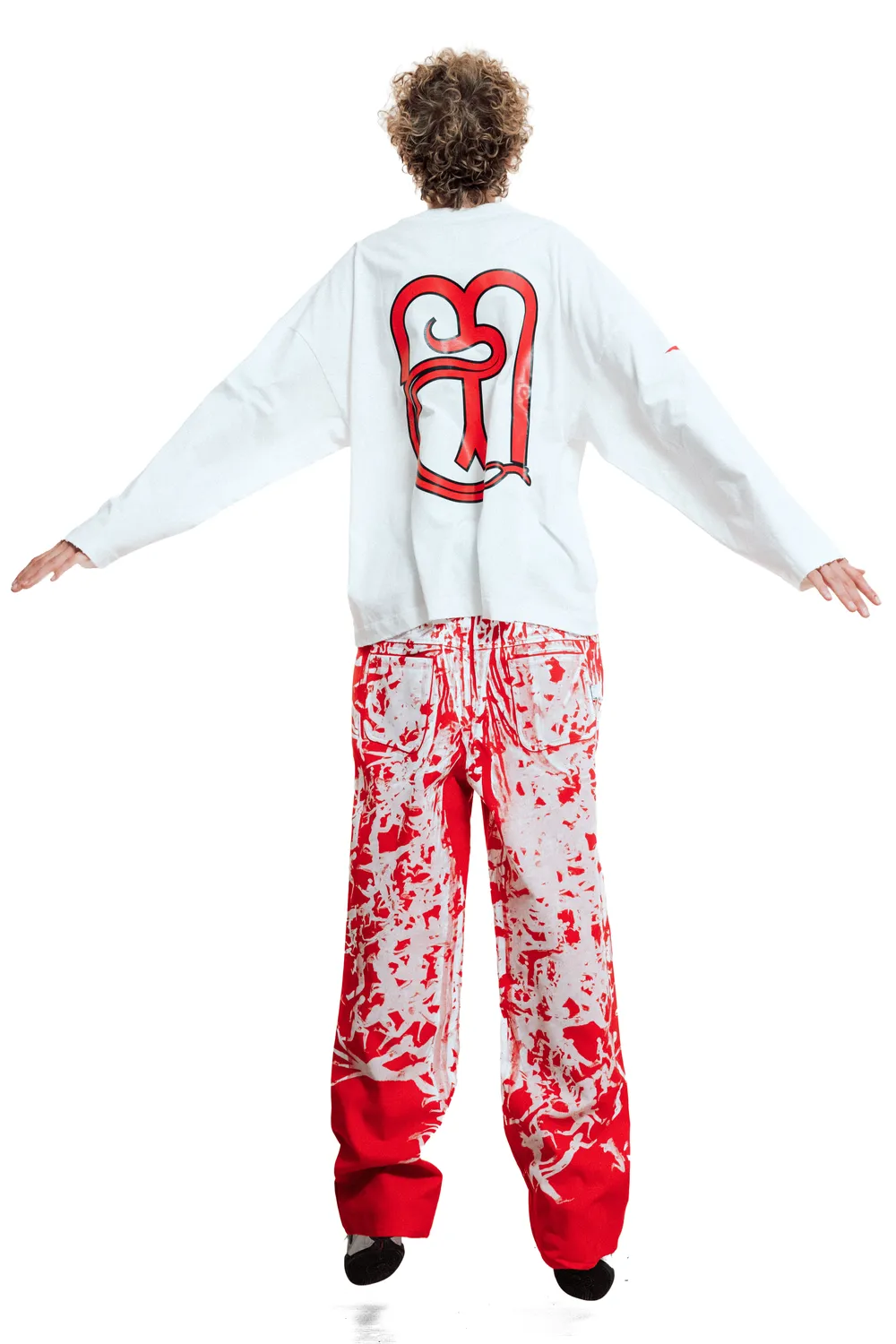 Marcello Pipitone Madonna maglia manica lunga XS-XL cotone