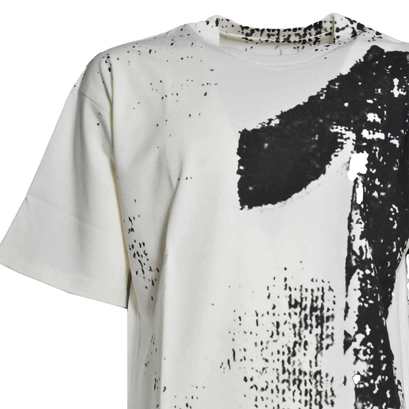 Maison Margiela S50GC0741M20222 t-shirt bianco nero