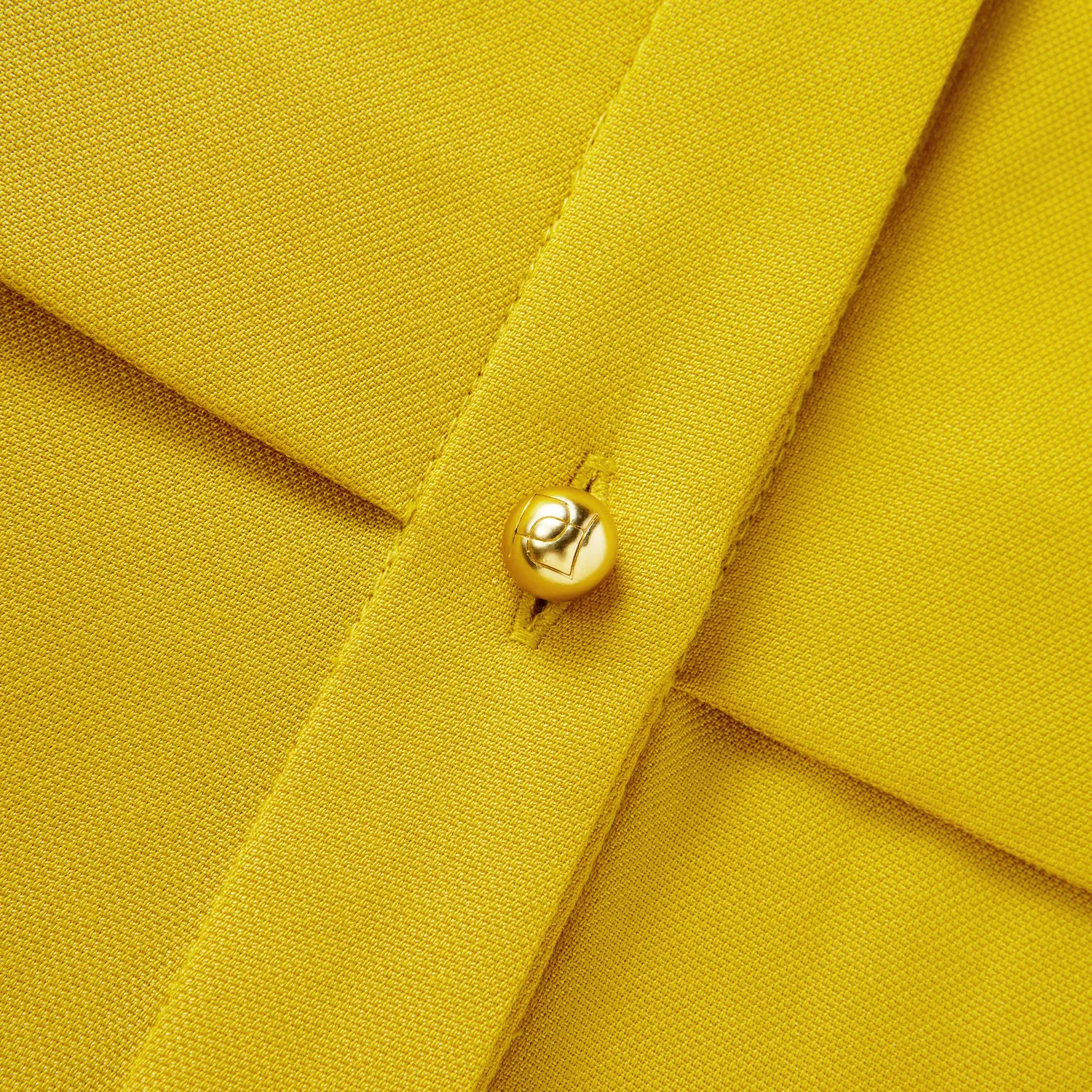 PORTS SS25 vestito giallo Golden Glow con bottoni