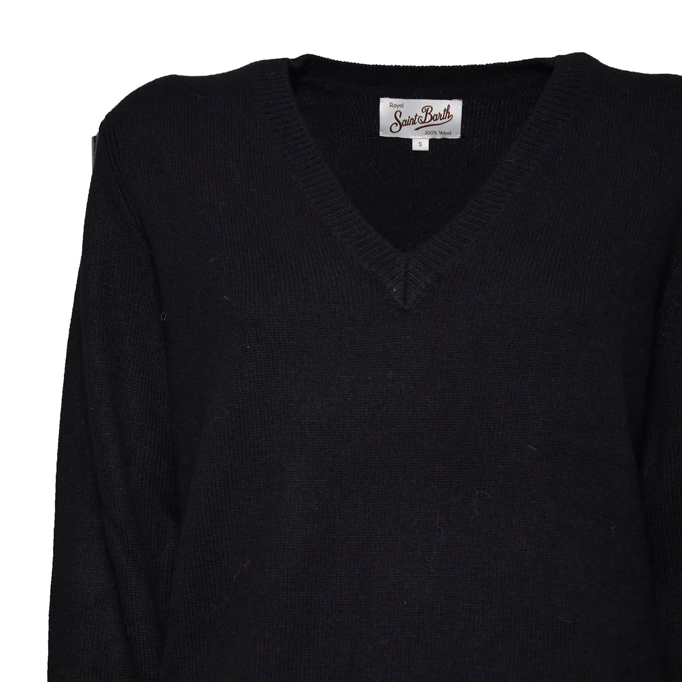 Saint Barth Pigalle PIG0002 maglione nero lana
