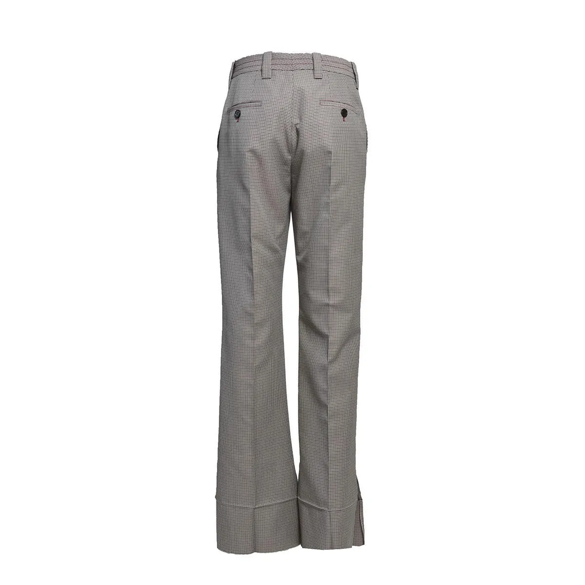 Marni PAMA0419U0UTWA03 Pantalone Lana Pied-de-poule Multicolore 40