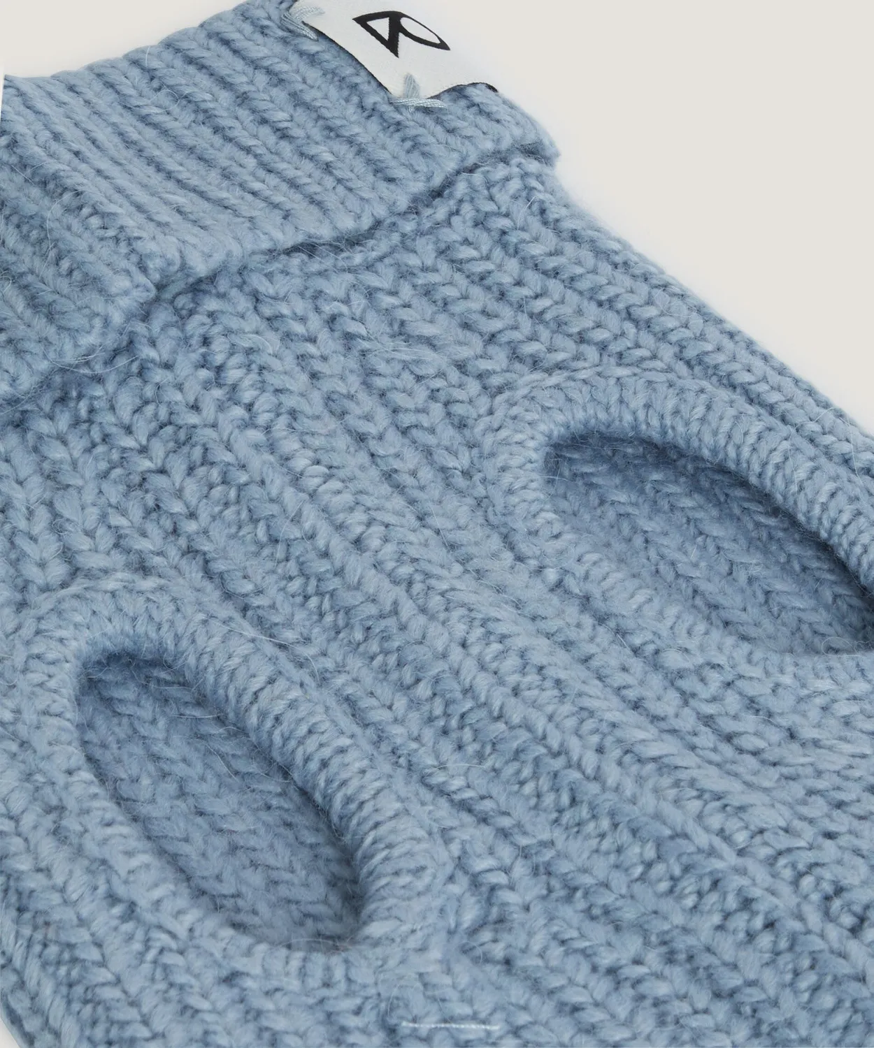 Rodier Pullover cane coste grigio a righe