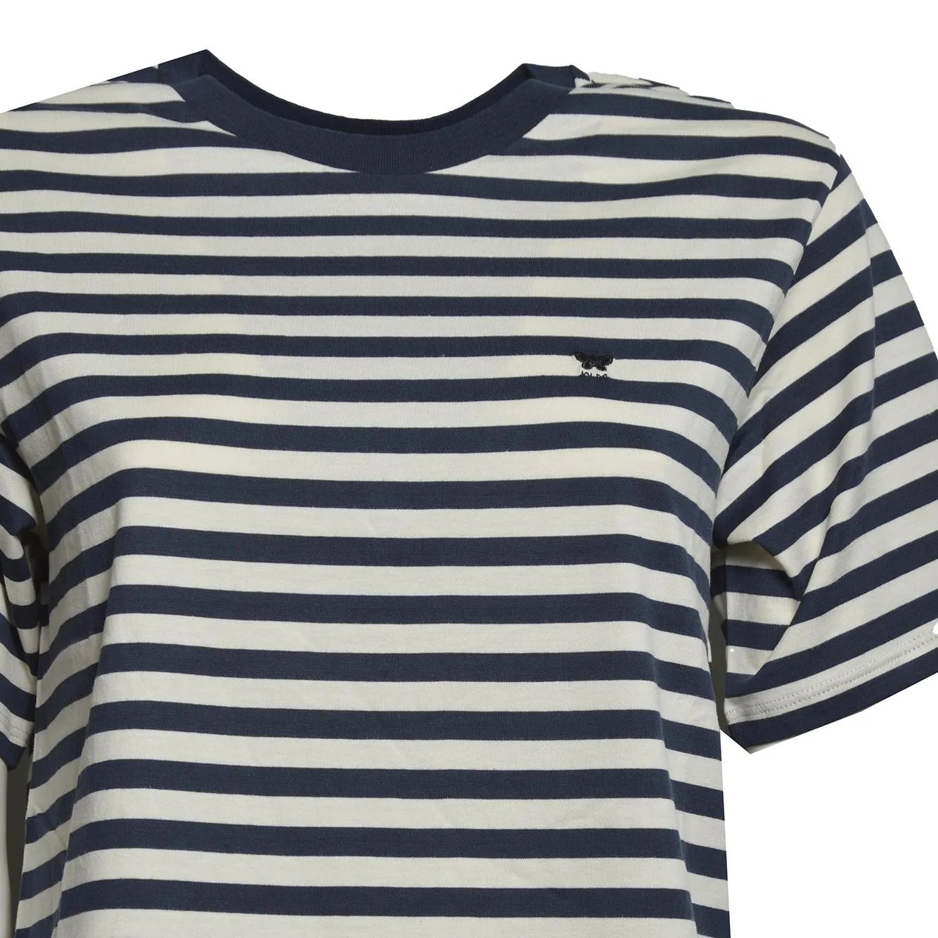 MaxMara Weekend Venaco t-shirt donna blu ecrù cotone