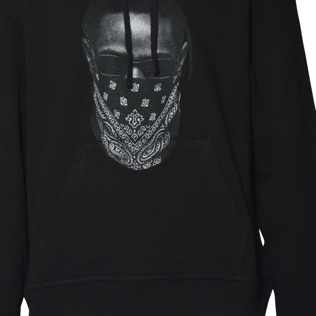 Ih Nom Uh Nit Kendrick NUW25227 felpa nera cappuccio