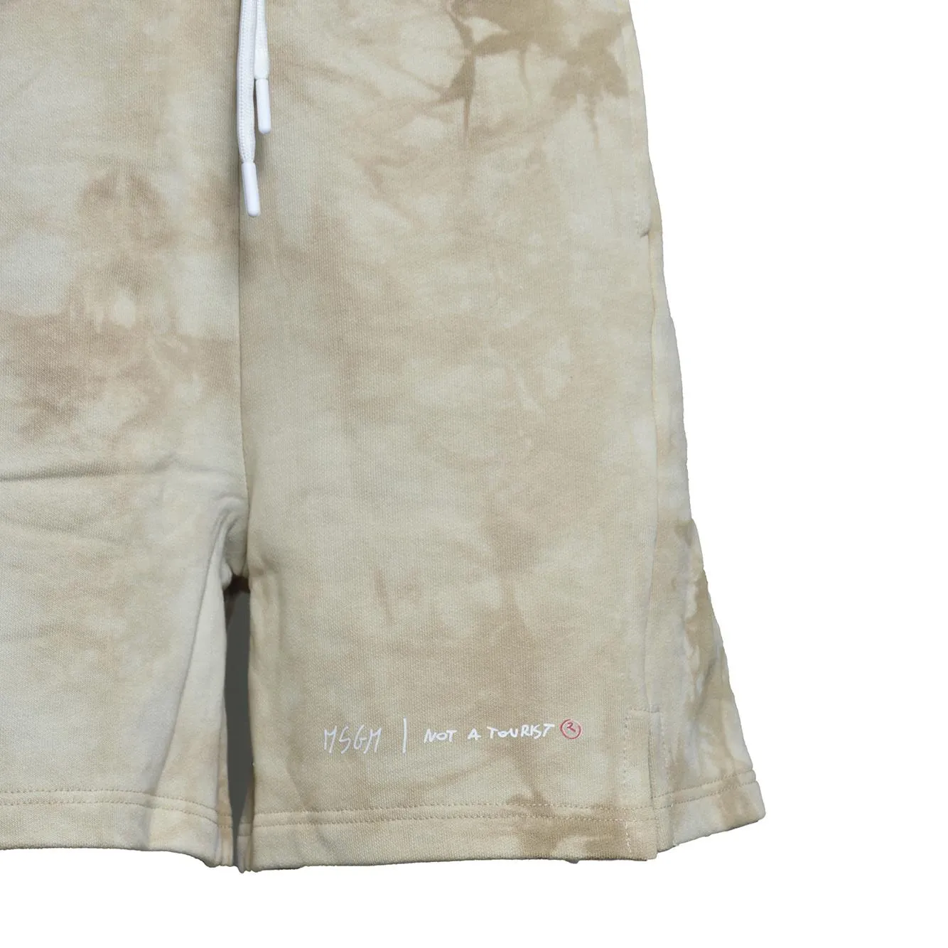 MSGM Junior S6MSJBBE245 bermuda fleece beige