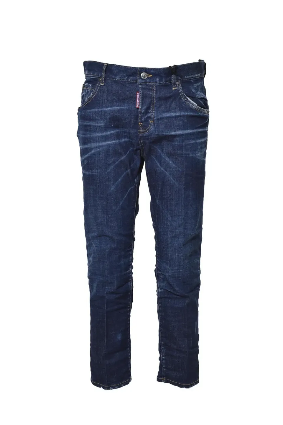 Dsquared2 S75LB0699S30342 jeans crop denim blu 34